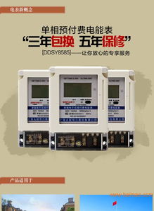 DDSY單相預付費電能表 預付費485紅外遠程控制功能、生產廠家與價格詳解